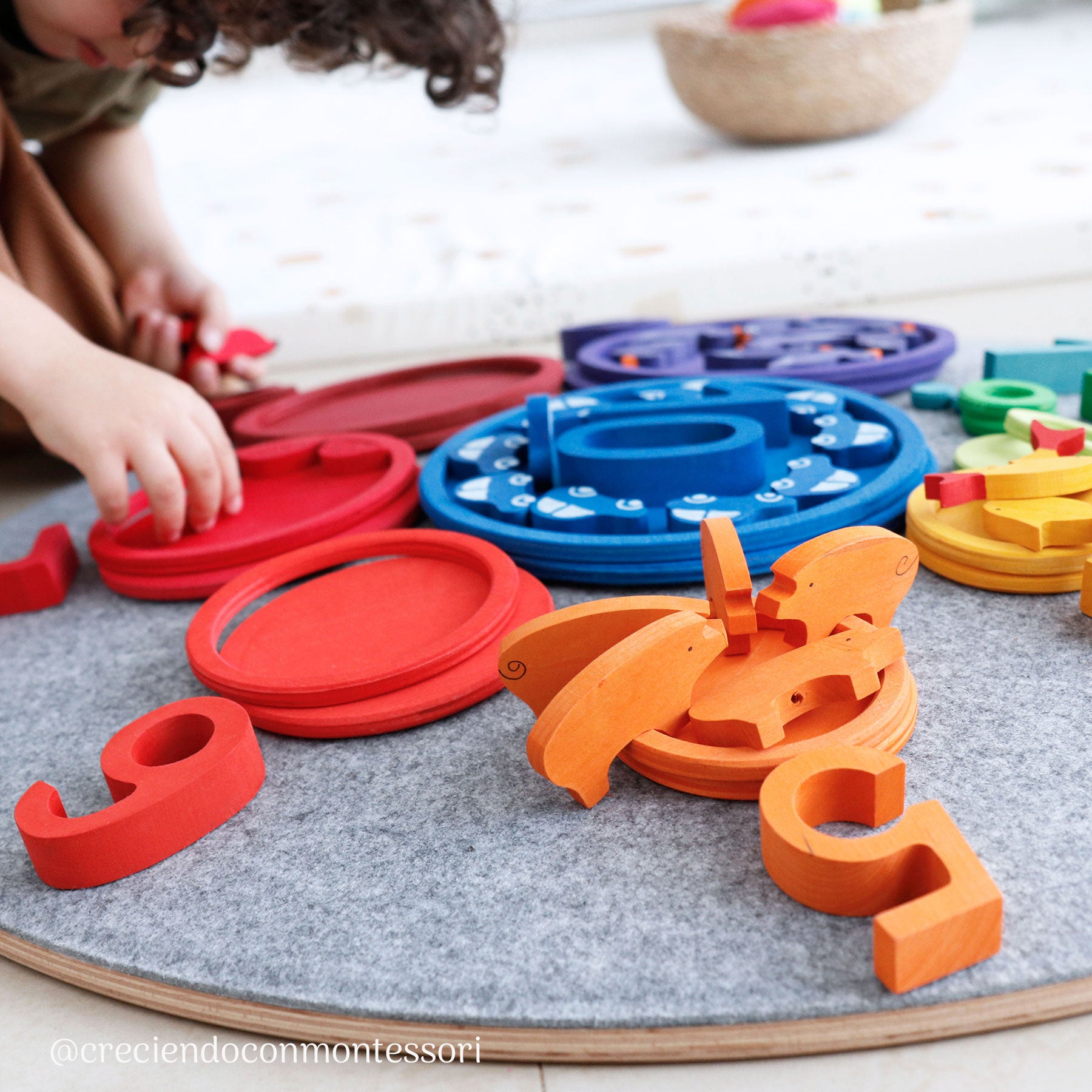 Grimm's - Counting Numbers Building Set