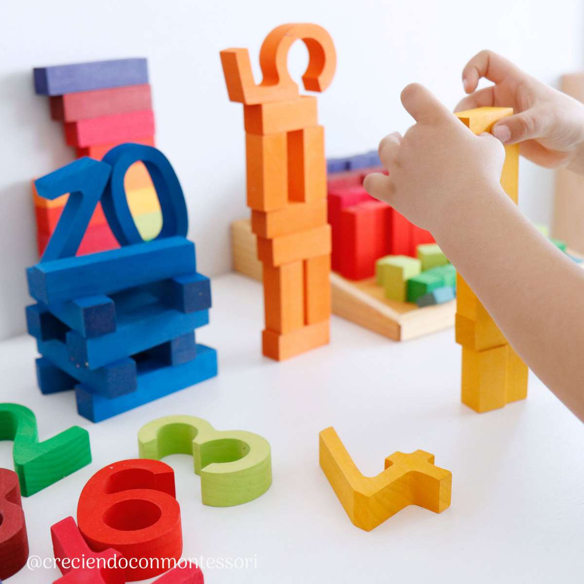 Grimm's - Counting Numbers Building Set