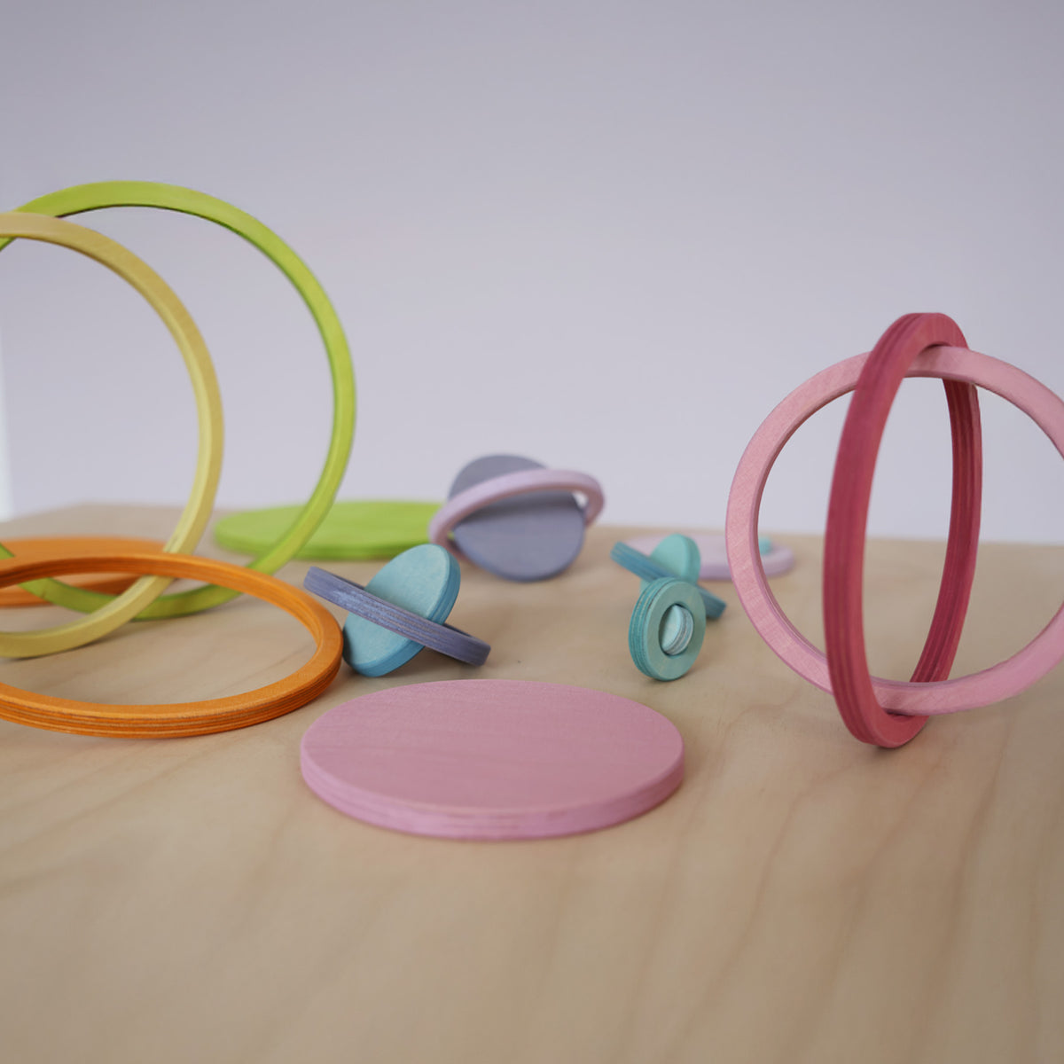 Grimm's - Pastel Concentric Circles and Rings