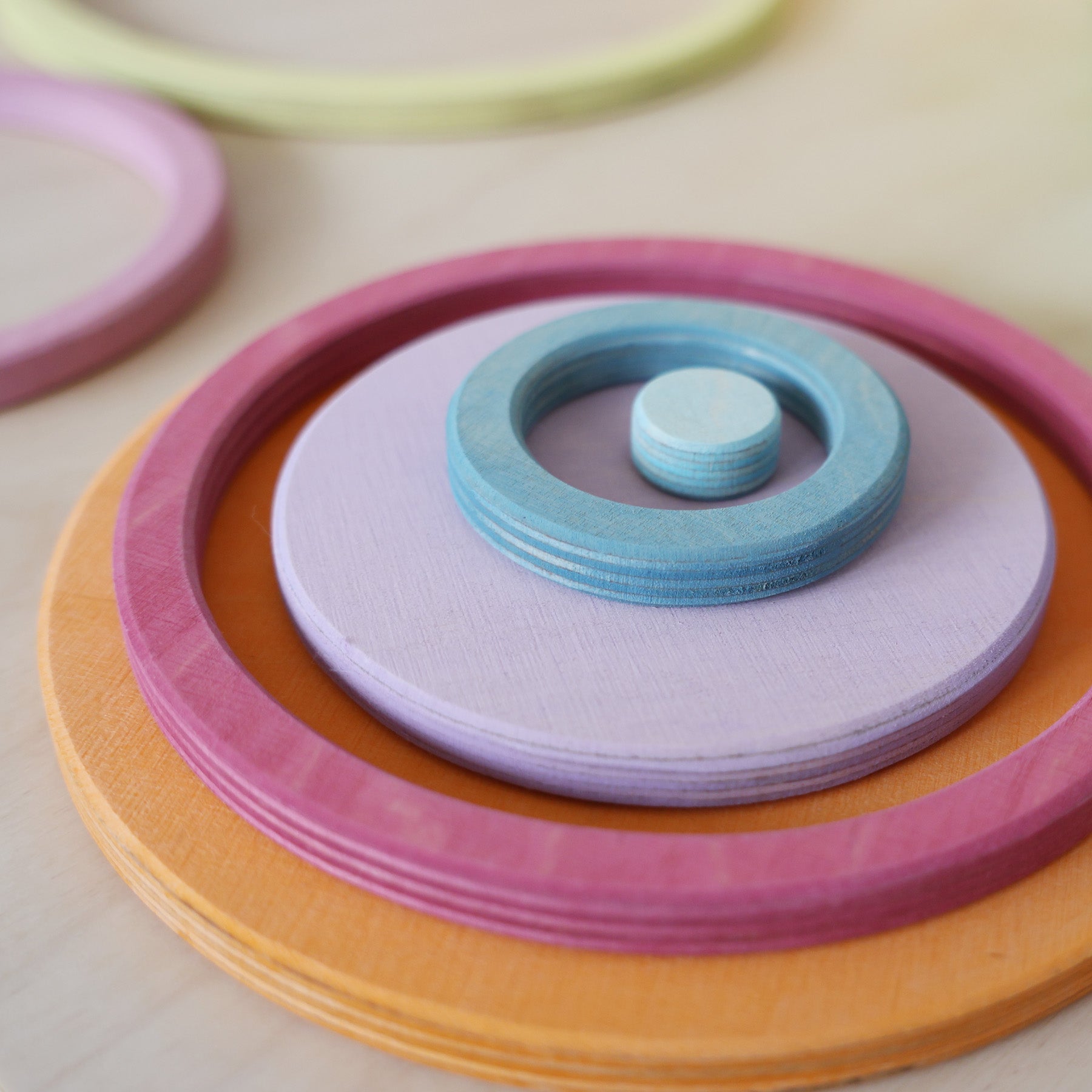 Grimm's - Pastel Concentric Circles and Rings