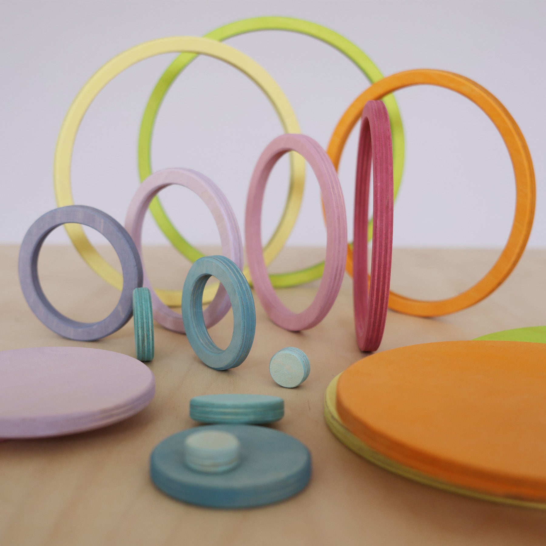 Grimm's - Pastel Concentric Circles and Rings
