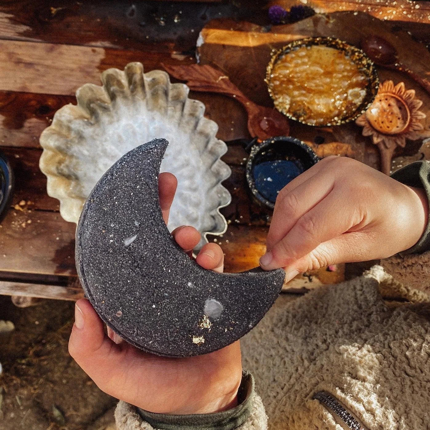 Wild Mountain Child - Midnight Magic Moon Stone Play Fizz