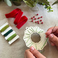 Load image into Gallery viewer, Cotton Twist - Make Your Own Stitched Wreath Decoration