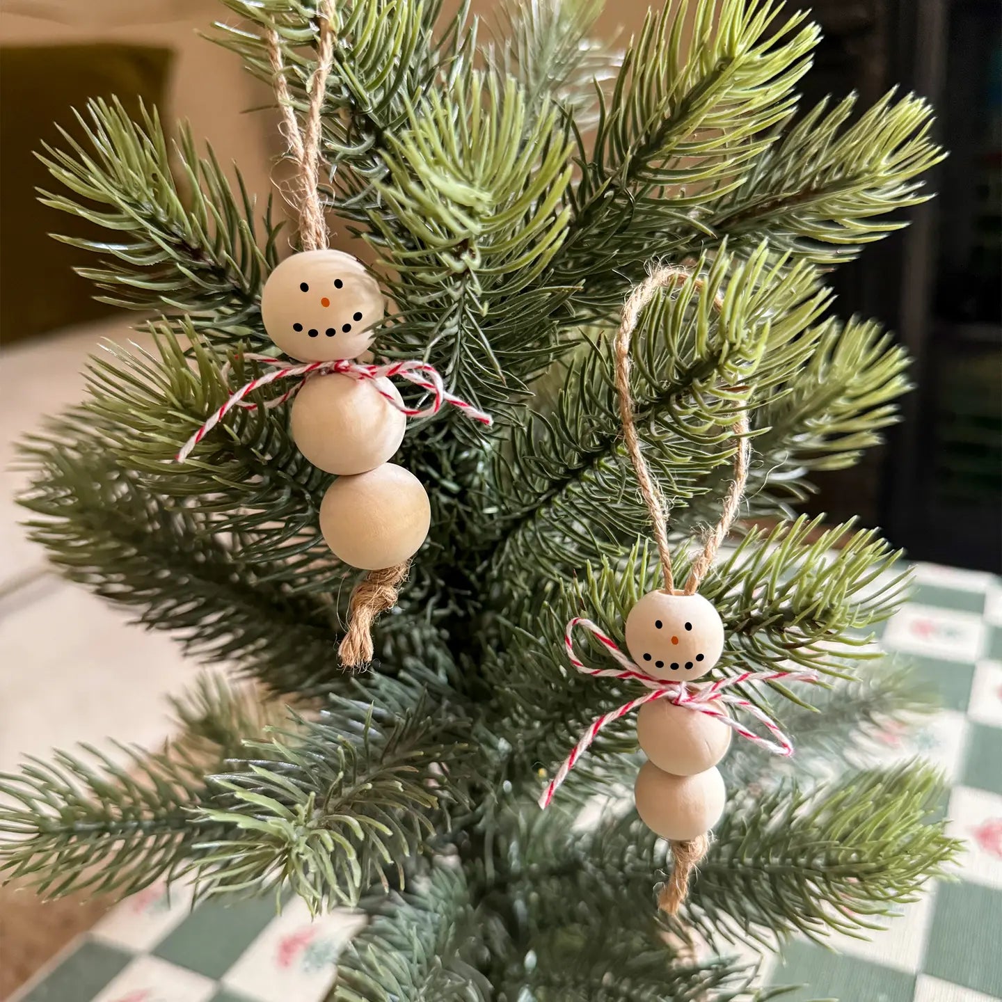 Cotton Twist - Make Your Own Snowman Decorations