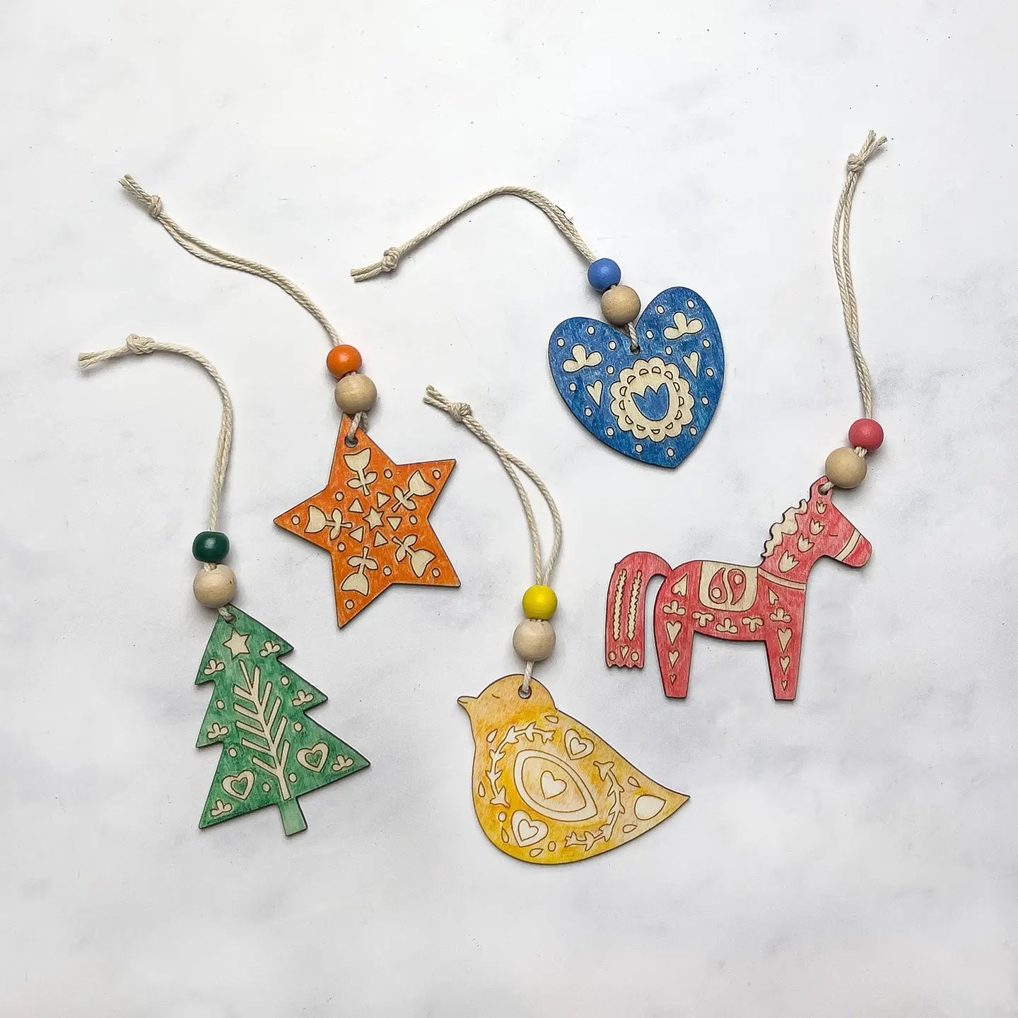 Cotton Twist - Make Your Own Folk Art Decoration Kit