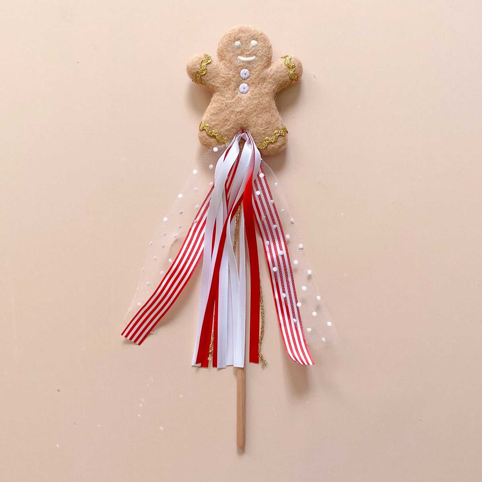 Kirei Handmade - Gingerbead Kid Wand