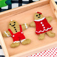 Load image into Gallery viewer, Tara Treasures - Felt Gingerbread Couple Cookies