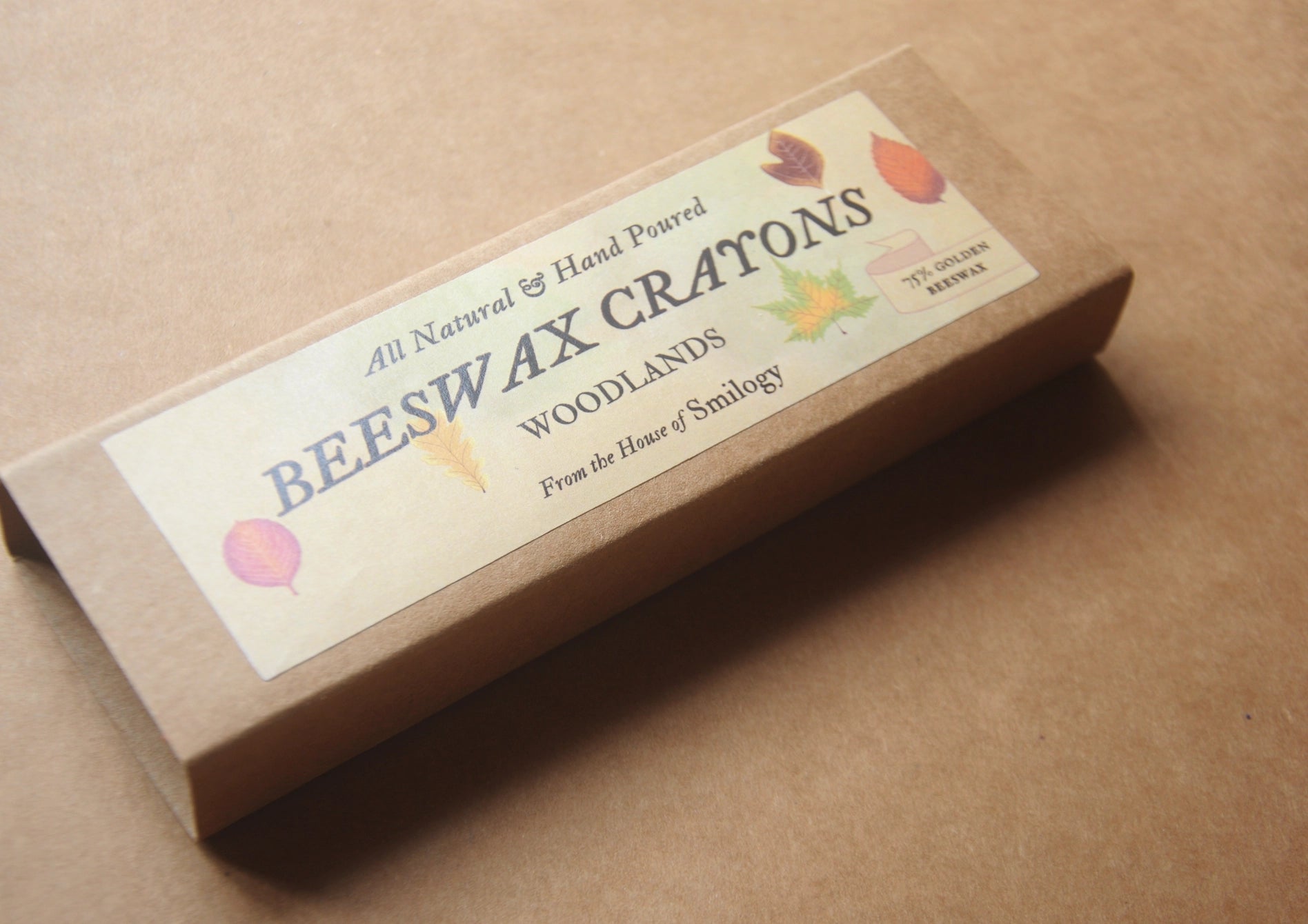 Smilogy - Beeswax Woodland Crayons Set of 6