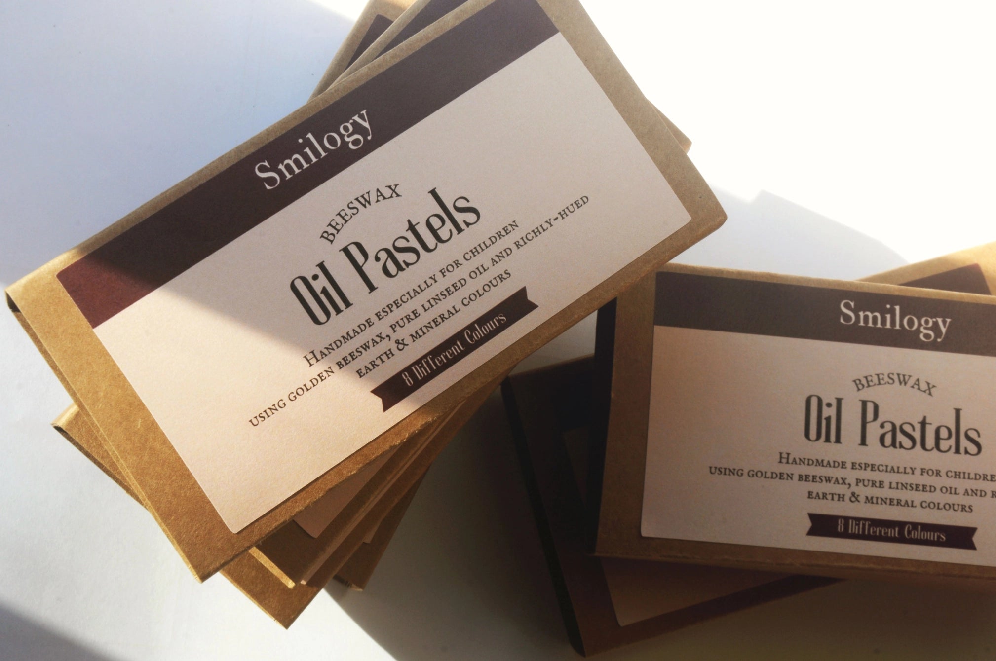 Smilogy - Handmade Beeswax Oil Pastels Set of 8