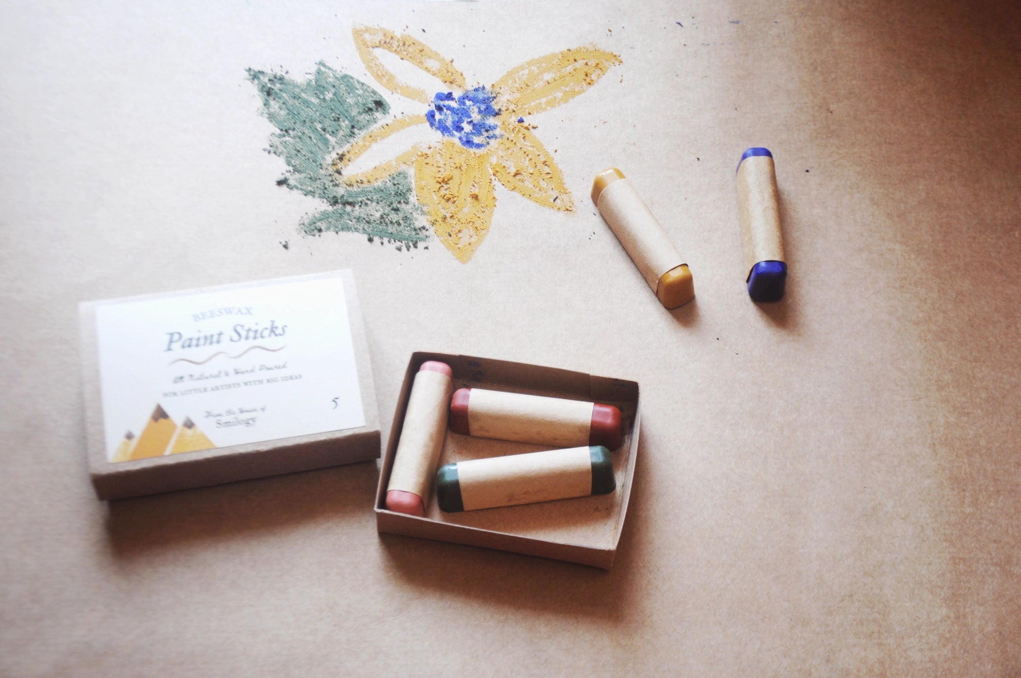 Smilogy - Beeswax Paint Sticks Set of 5