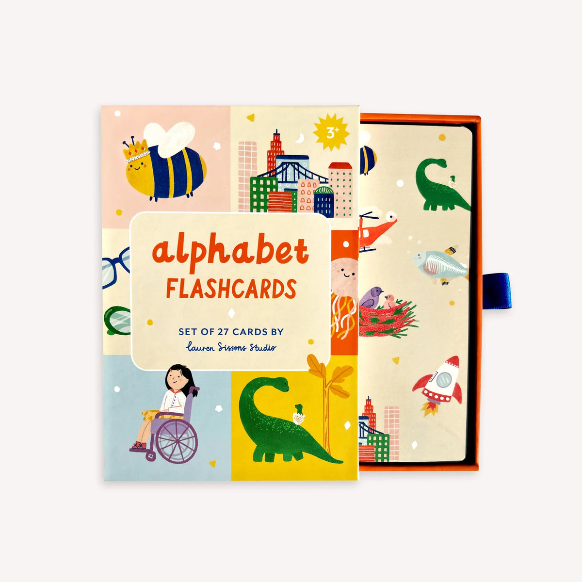 Lauren Sissons Studio - A-Z Illustrated Alphabet Flashcards