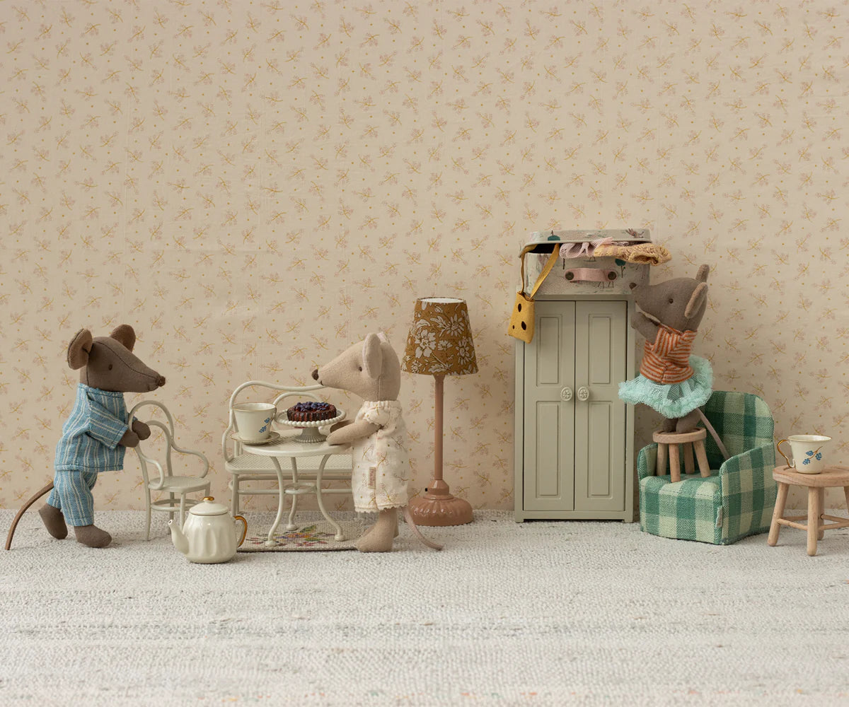 Maileg - Cafe Set for Mouse Small Off White