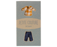 Load image into Gallery viewer, Maileg - Yellow Checked Shirts and Pants for Dad Mouse