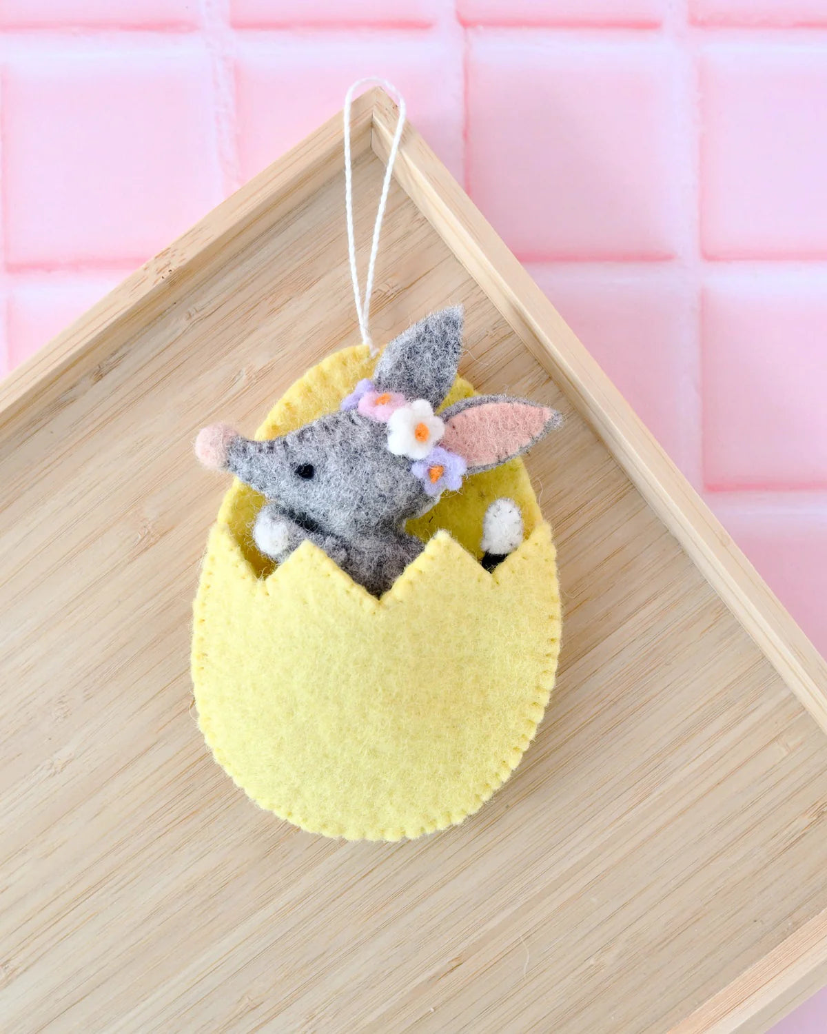 Tara Treasures - Easter Bilby Bush Baby in Egg Pouch