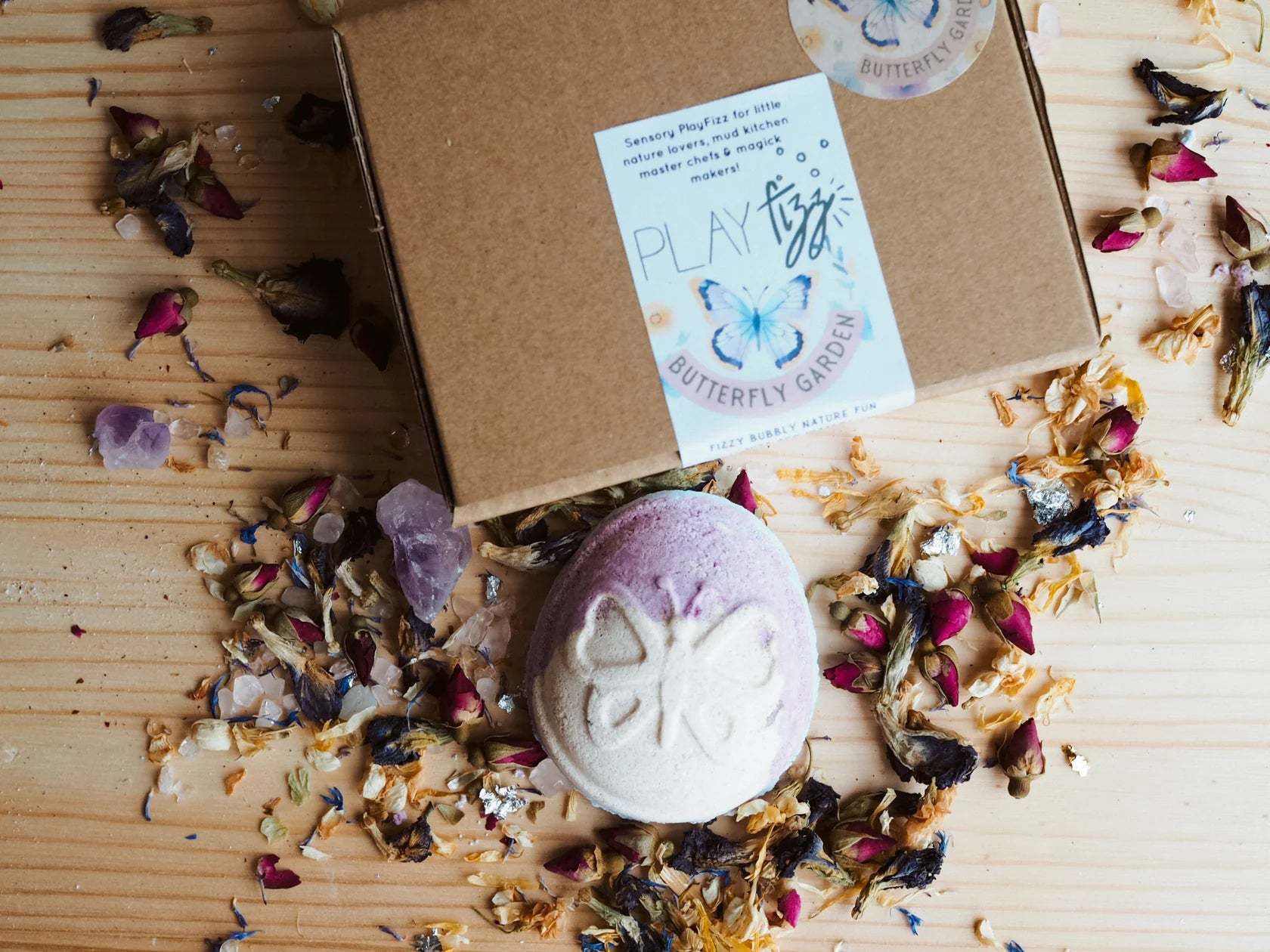 Wild Mountain Child - Playfizz Butterfly Garden
