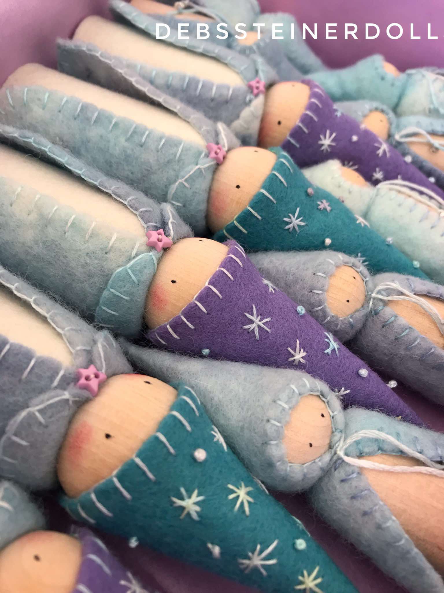 Deb’s Steiner Dolls - Winter King Gnome Large