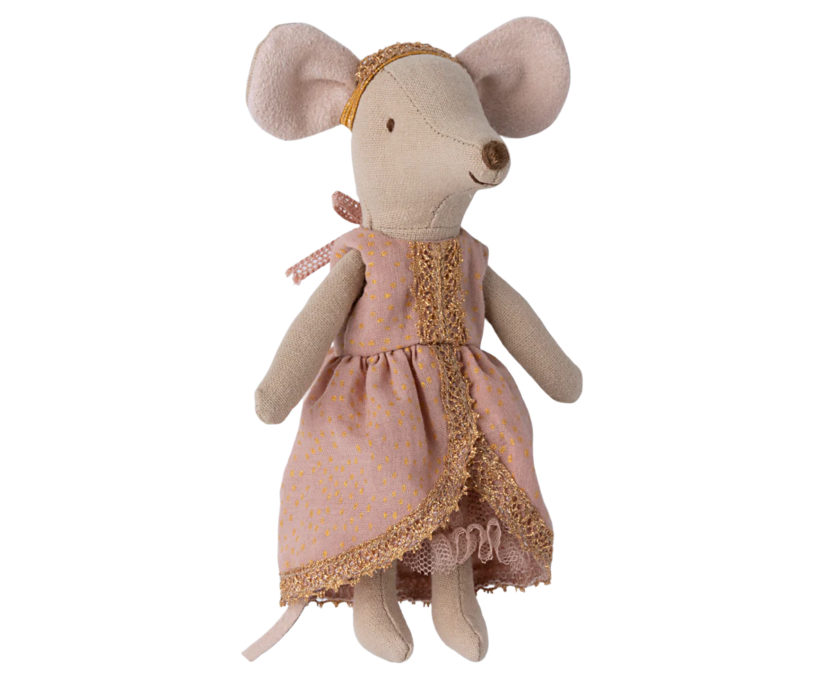 Maileg Princess and the Pea Big Sister Mouse - Cheeky Junior