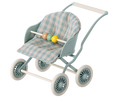 Load image into Gallery viewer, Maileg Stroller Baby Mice Mint - Cheeky Junior