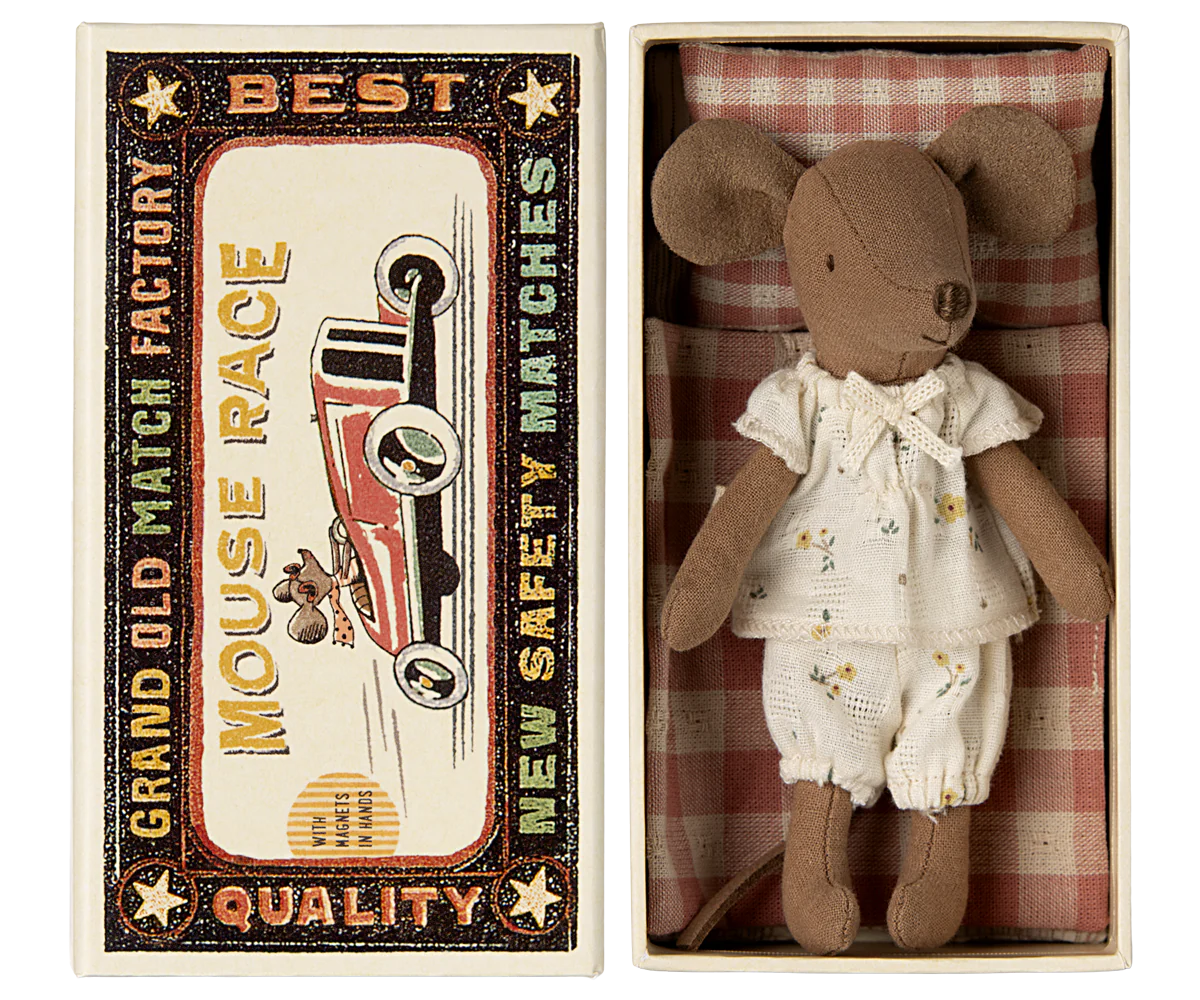 Maileg Big Sister Mouse in Matchbox - Cheeky Junior