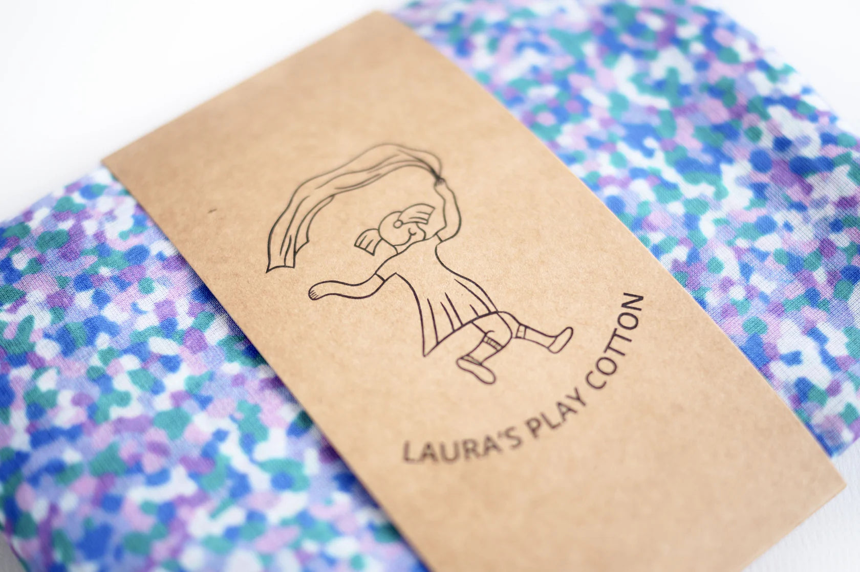 Laura’s Play Cotton - Confetti Cool 90cm x 90cm