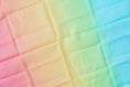 Load image into Gallery viewer, Laura’s Play Cotton - Pastel Rainbow 90cm x 90cm