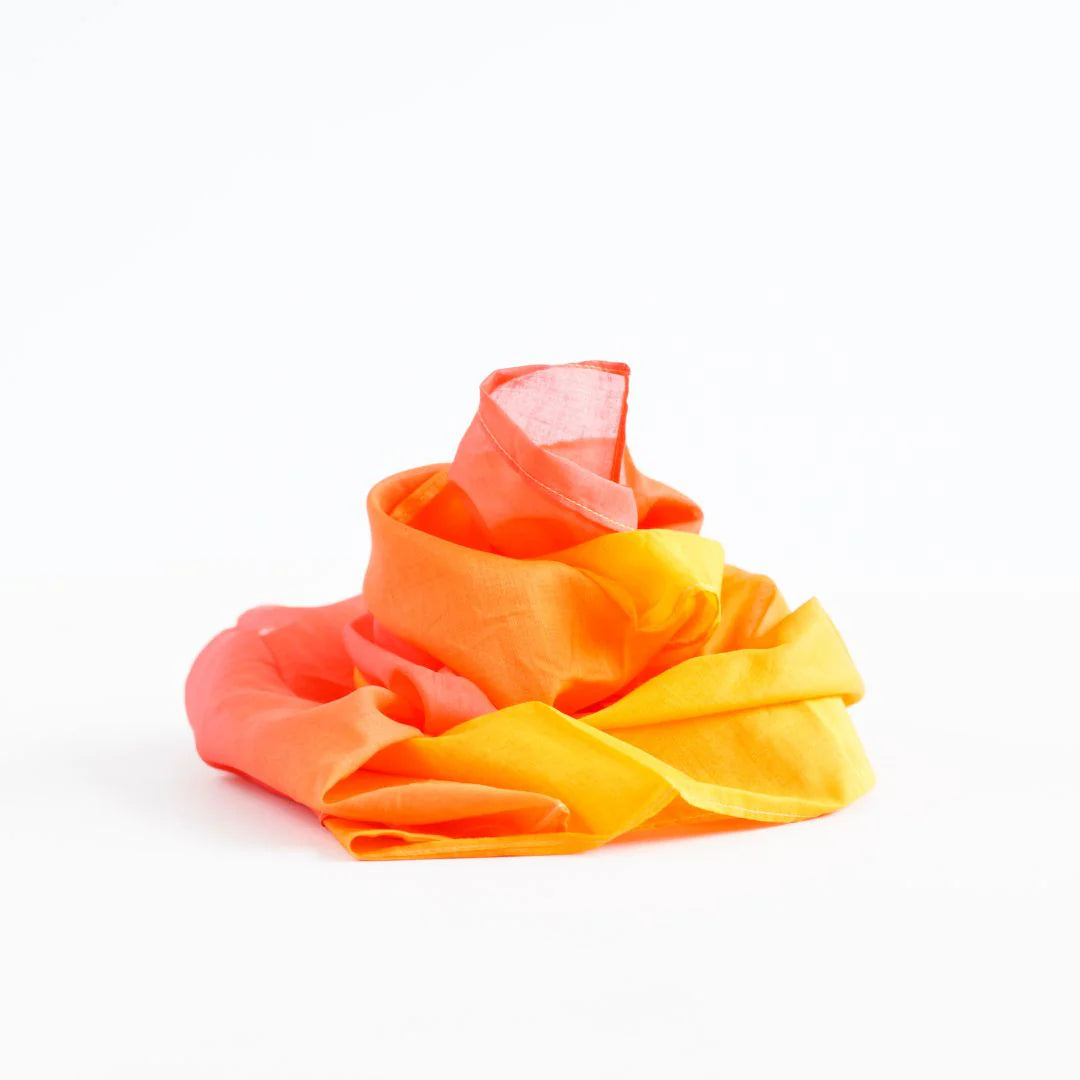 Laura’s Play Cotton - Fire 90cm x 90cm