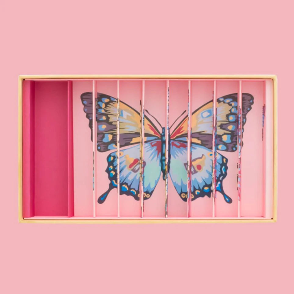 Billies & Co Marble - Treasure Box Anamorphic Butterfly Large