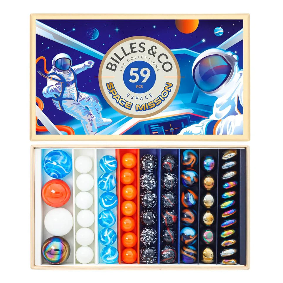 Billies & Co Marble - Treasure Box Space Mission Large