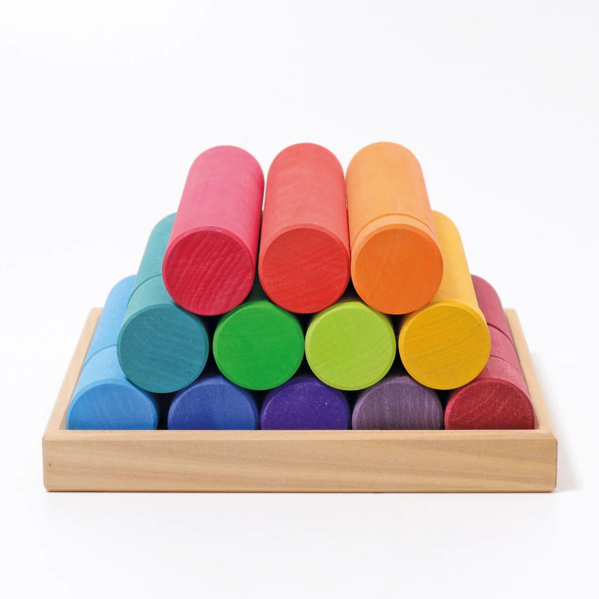 Grimm's - Rollers Large Building Set Rainbow