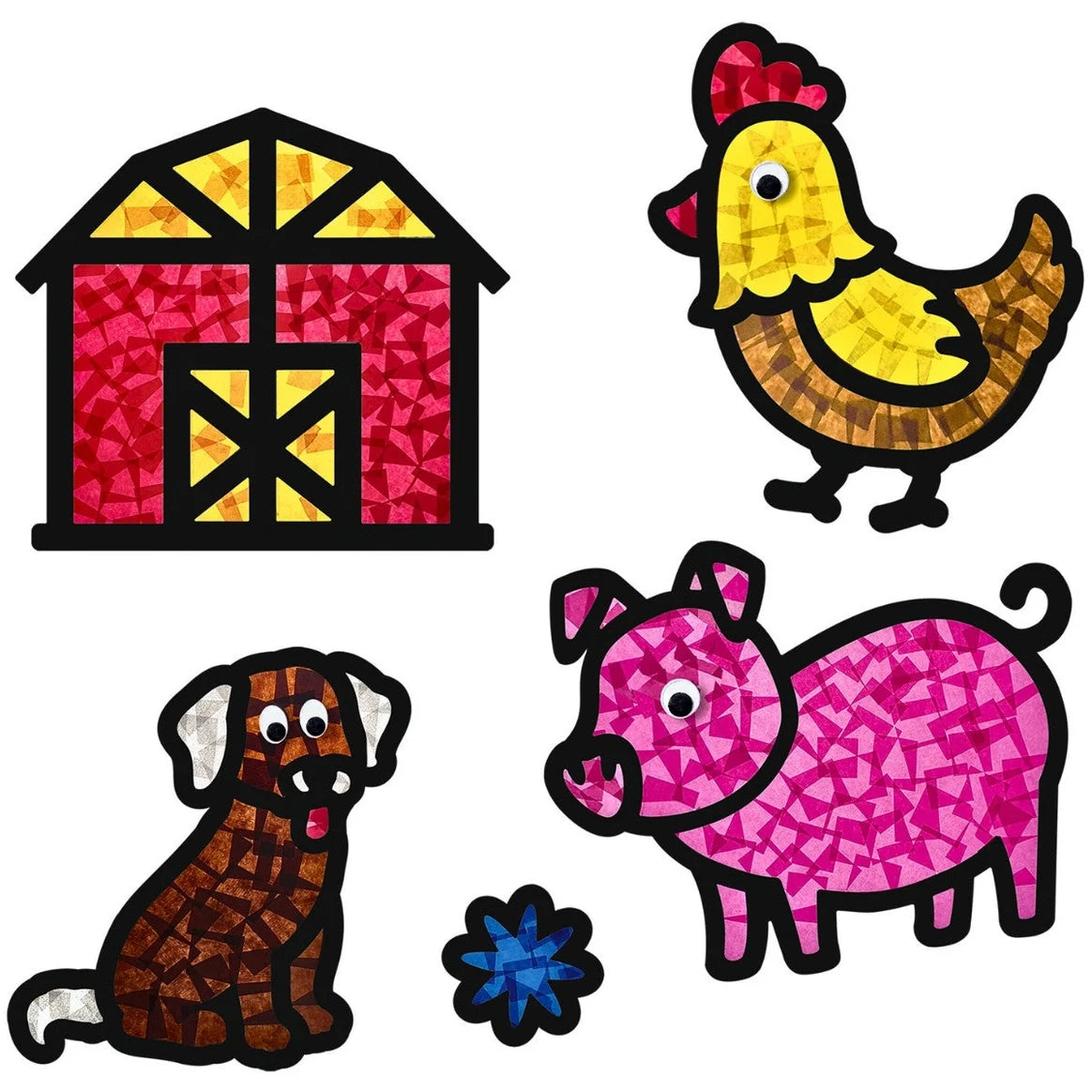 URSUS - Suncatcher Kit Farm Set of 15