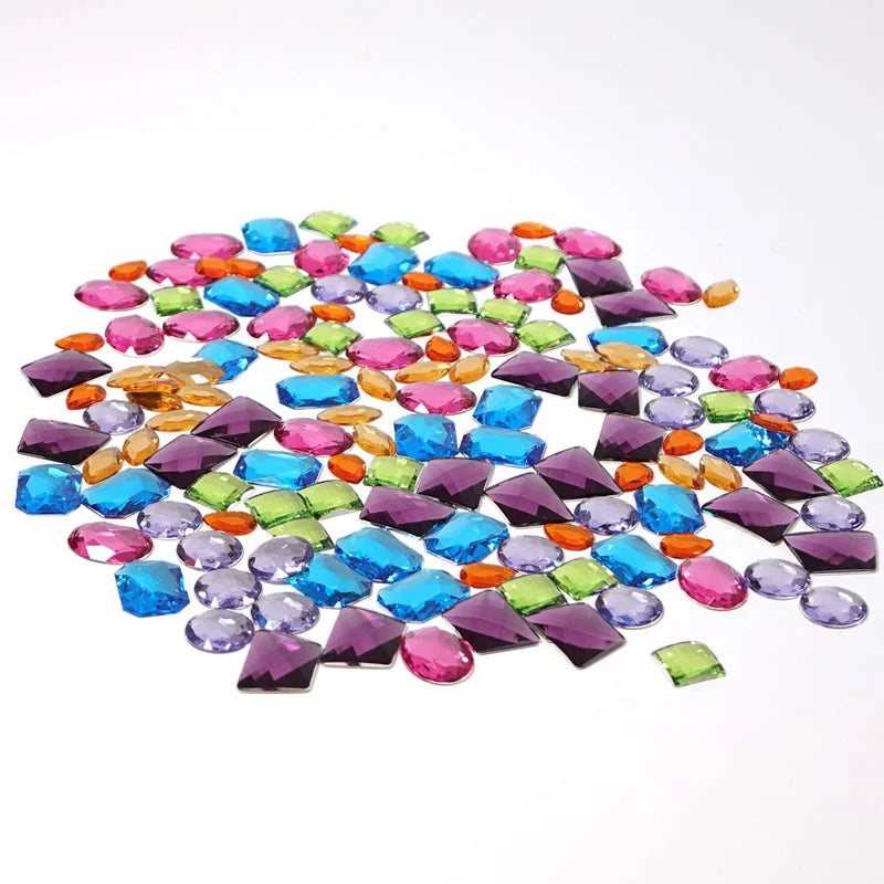 Grimm's - Glitter Stones Large 140 pieces