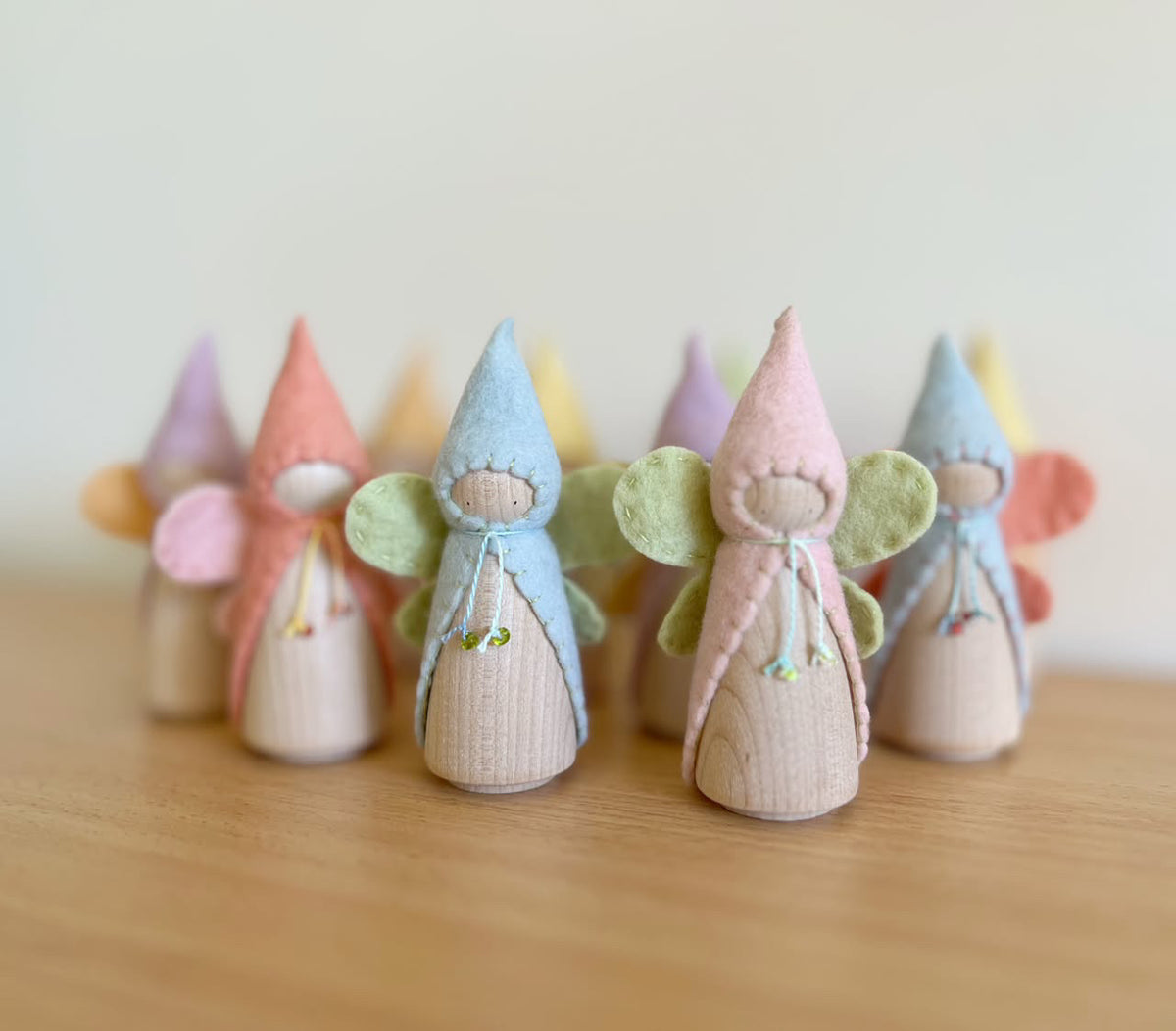 Deb’s Steiner Dolls - Spring Fairy Gnomes Large