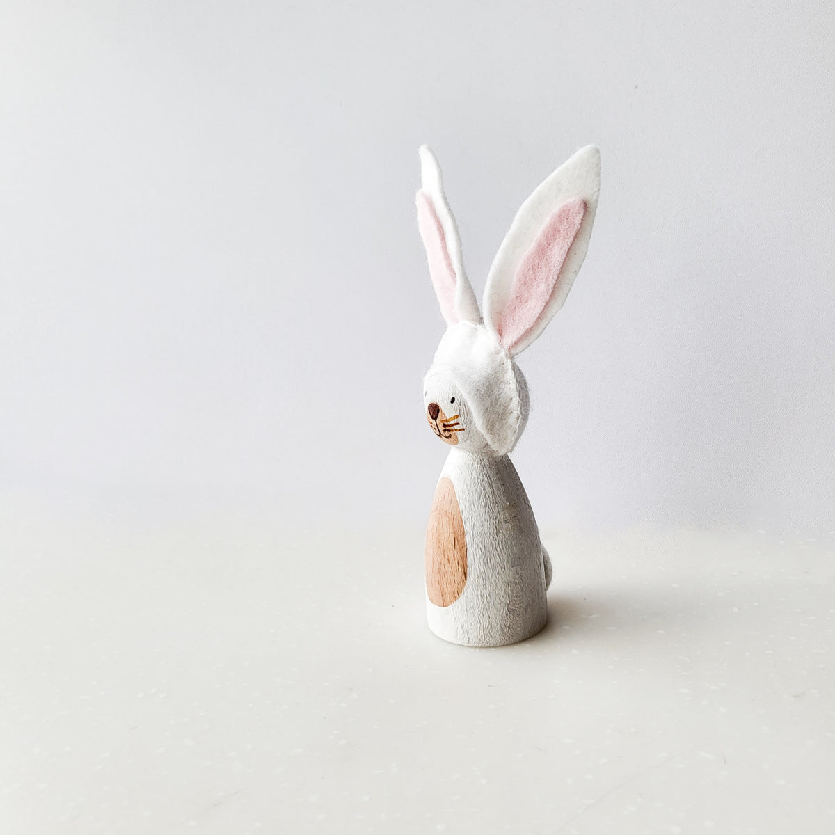 Atale - Rabbit Wooden Peg Doll
