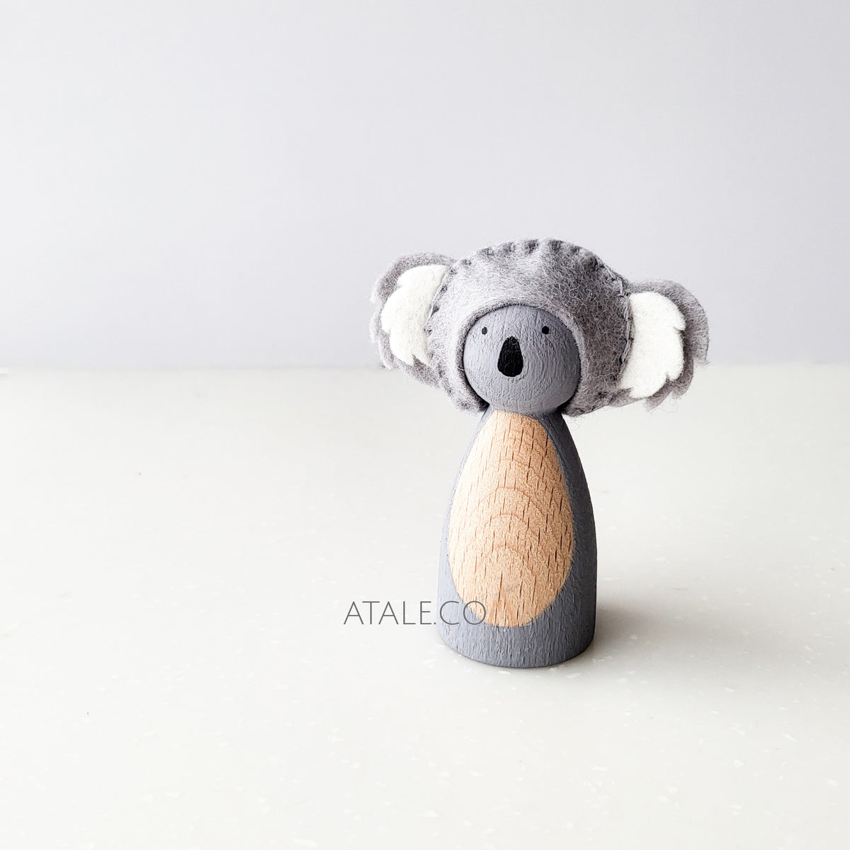 Atale - Koala Wooden Peg Doll