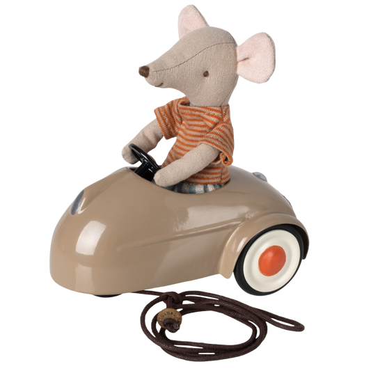 Maileg Mouse Car Light Brown