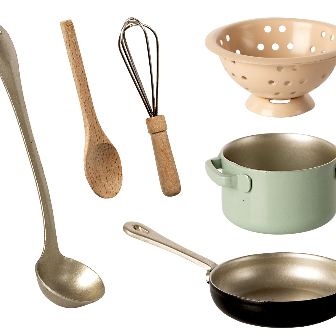 Maileg Miniature Cooking Set - Cheeky Junior