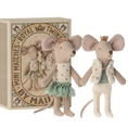 Load image into Gallery viewer, Maileg Royal Twin Mice in Box (Blue) - Cheeky Junior
