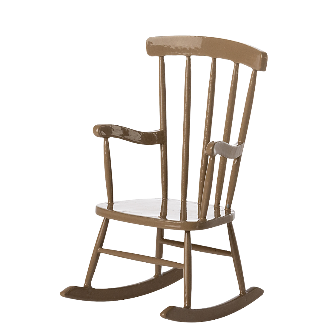 Maileg Rocking Chair Mouse Light Brown - Cheeky Junior