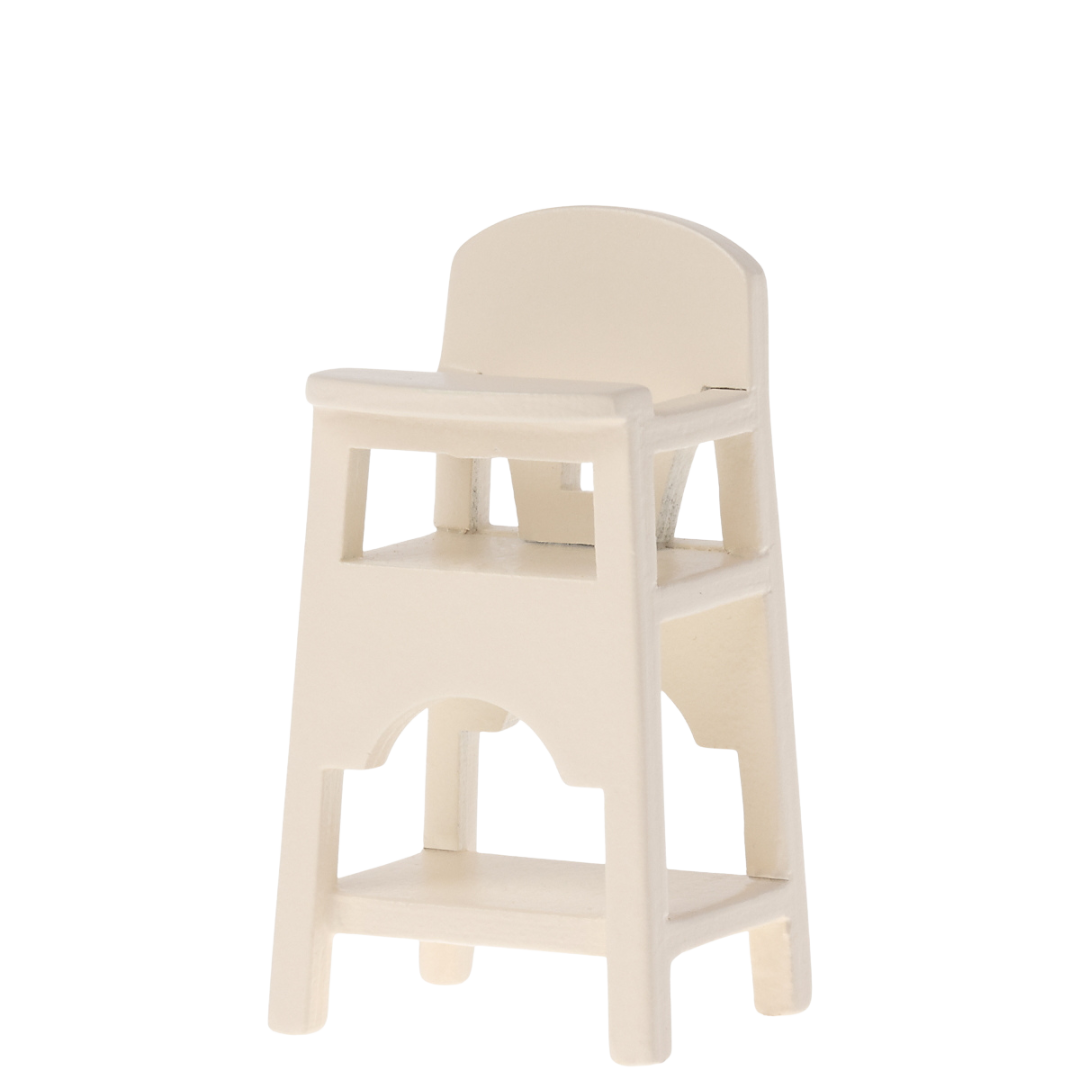 Maileg High Chair for Mouse Off-White - Cheeky Junior