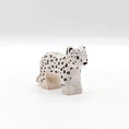 Load image into Gallery viewer, Nom Handcrafted Snow Leopard Small - Cheeky Junior