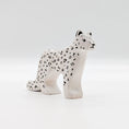 Load image into Gallery viewer, Nom Handcrafted Snow Leopard Large - Cheeky Junior