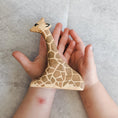 Load image into Gallery viewer, NOM Handcrafted - Giraffe Sitting