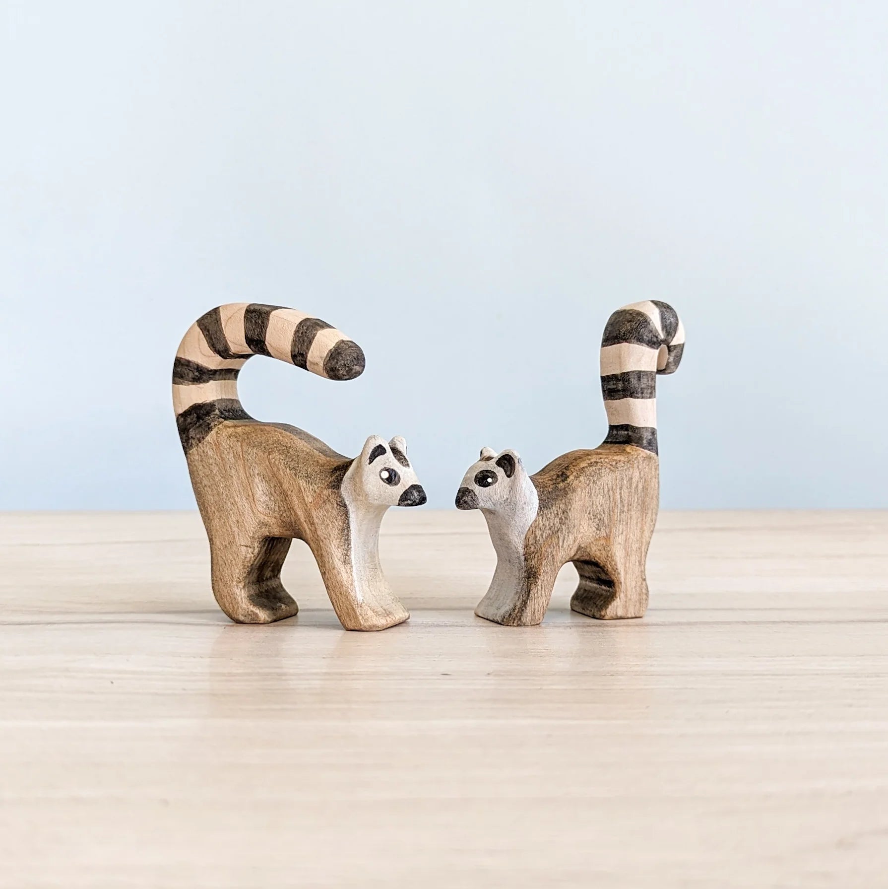 Nom Handcrafted Lemur (Forward and Backward) - Cheeky Junior