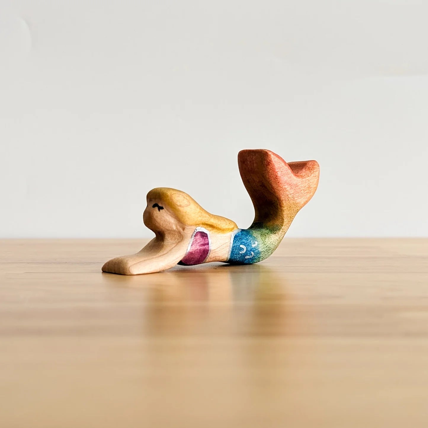 Nom Handcrafted Mermaid Small (Light and Dark Skin) - Cheeky Junior