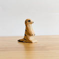 Load image into Gallery viewer, Nom Handcrafted Meerkat (Standing and Crouching) - Cheeky Junior