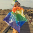 Load image into Gallery viewer, Sarah's Silks - Silks Cape Rainbow
