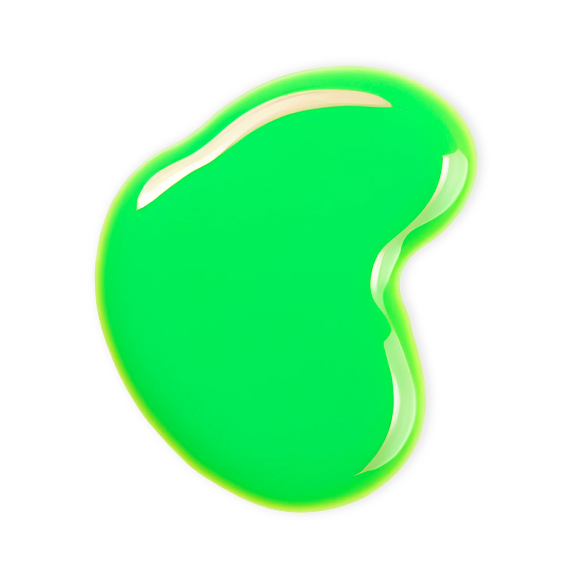 Inuwet - Water Based Nail Polish Neon Green