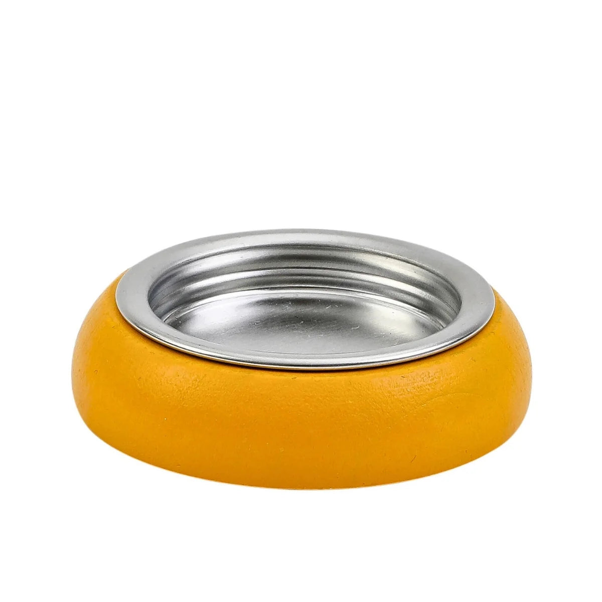 Ahrens Candles - Wooden Tealight Candle Holder Yellow