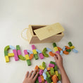 Load image into Gallery viewer, Bumbu Toys - Alphabet Blocks Set