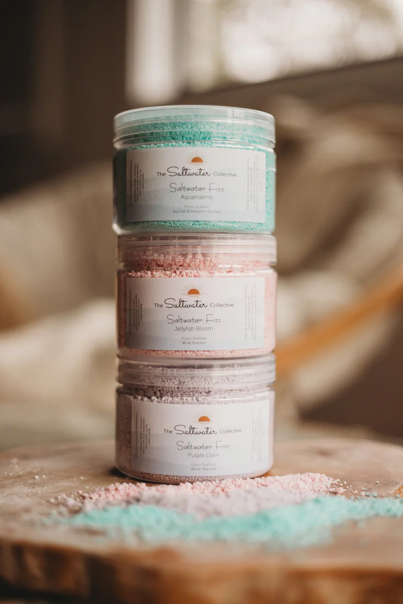 The Saltwater Collective Fizz Aquamarine 250g